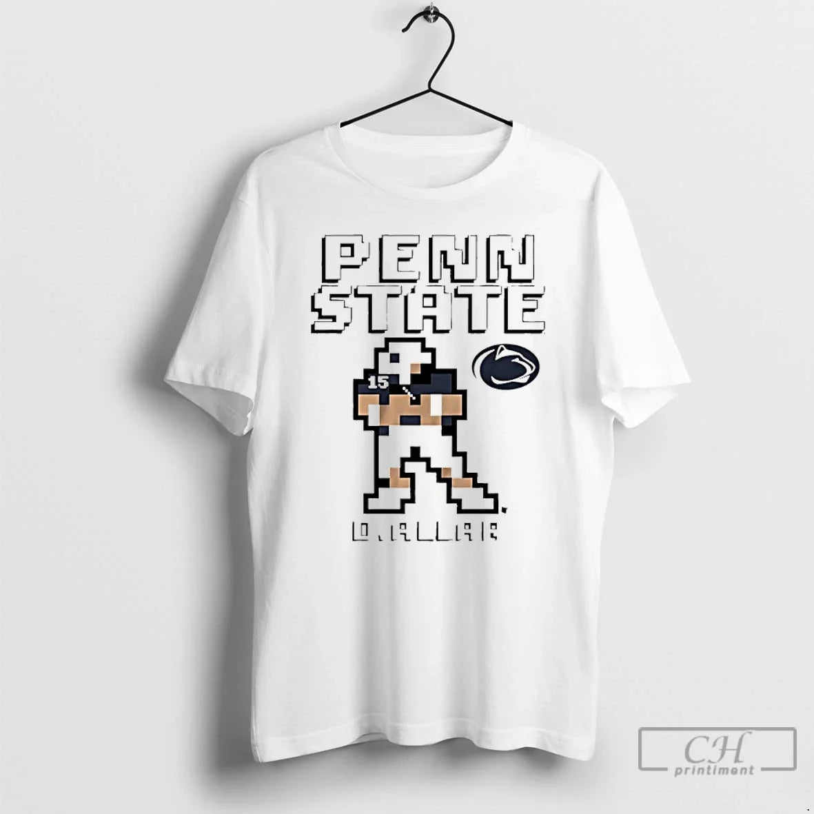 Premium Penn State Football Drew Allar Retro Baller - Adult & Kids T-Shirts, Sweatshirts & Hoodies apparel design preview 1