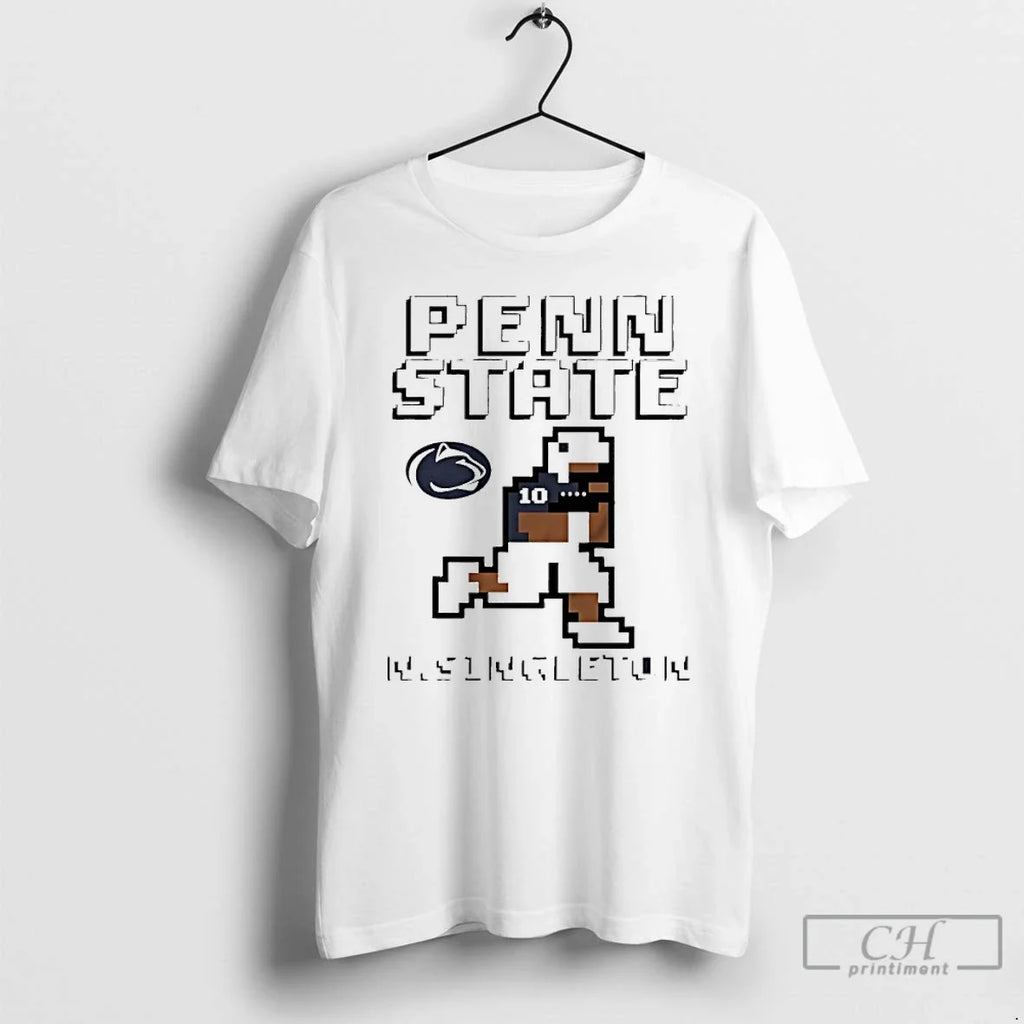 Premium Penn State Football Nicholas Singleton Retro - Adult & Kids T-Shirts, Sweatshirts & Hoodies apparel design preview 1