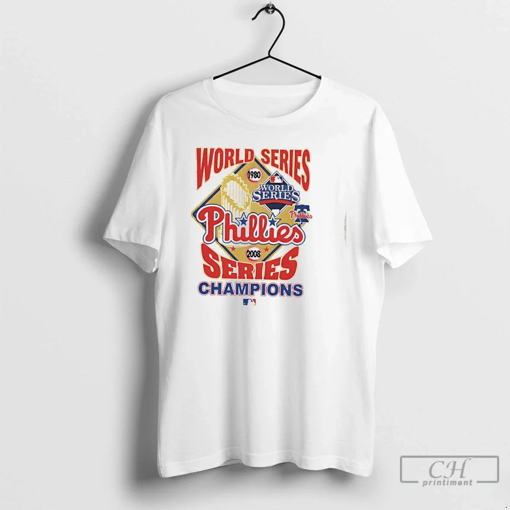 Premium Philadelphia Phillies 2008 World Series - Adult & Kids T-Shirts, Sweatshirts & Hoodies apparel design preview 1
