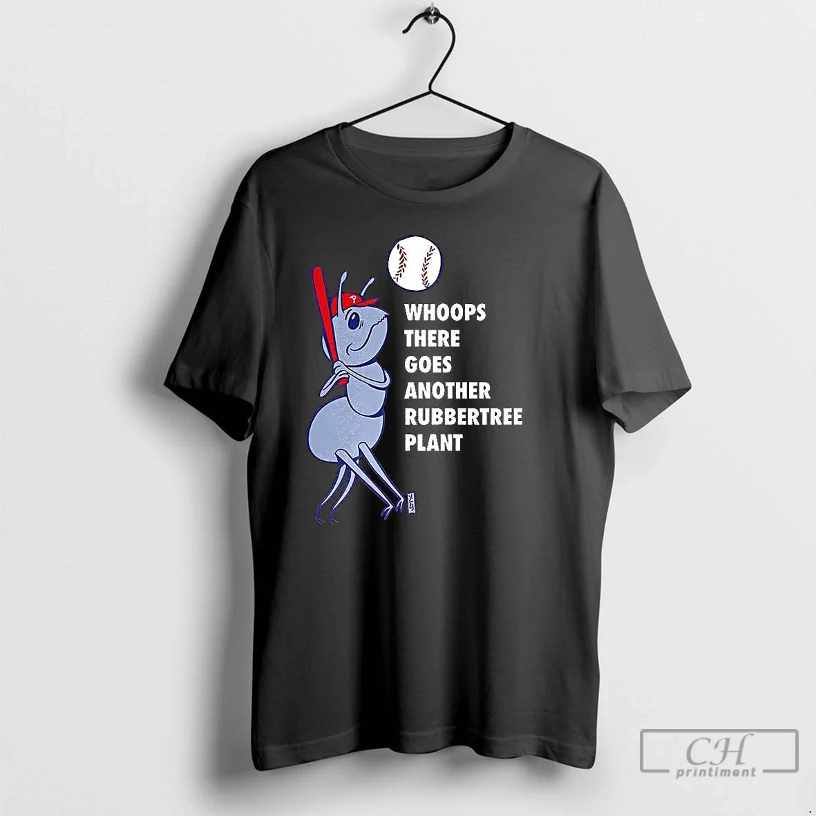 Premium Philadelphia Phillies Baseball Whoops There - Adult & Kids T-Shirts, Sweatshirts & Hoodies apparel design preview 1