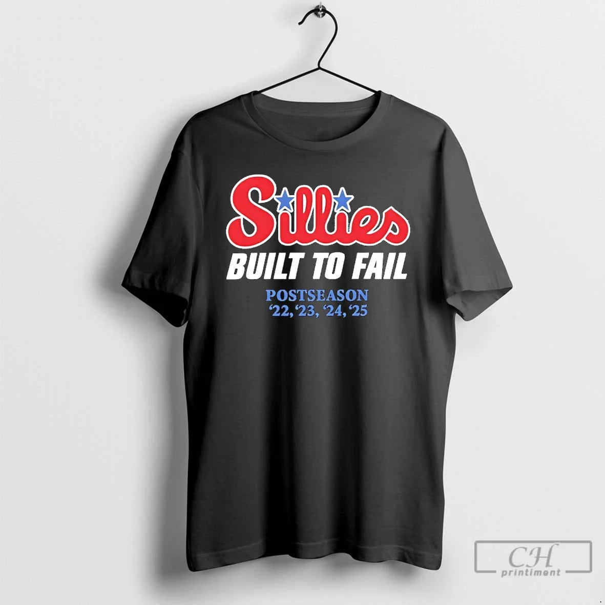 Premium Phillies Parody Sillies Built To Fail - Adult & Kids T-Shirts, Sweatshirts & Hoodies apparel design preview 1
