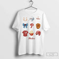 Premium Phillies Baseball Matching Mom And Daughter - Adult & Kids T-Shirts, Sweatshirts & Hoodies apparel design preview 1