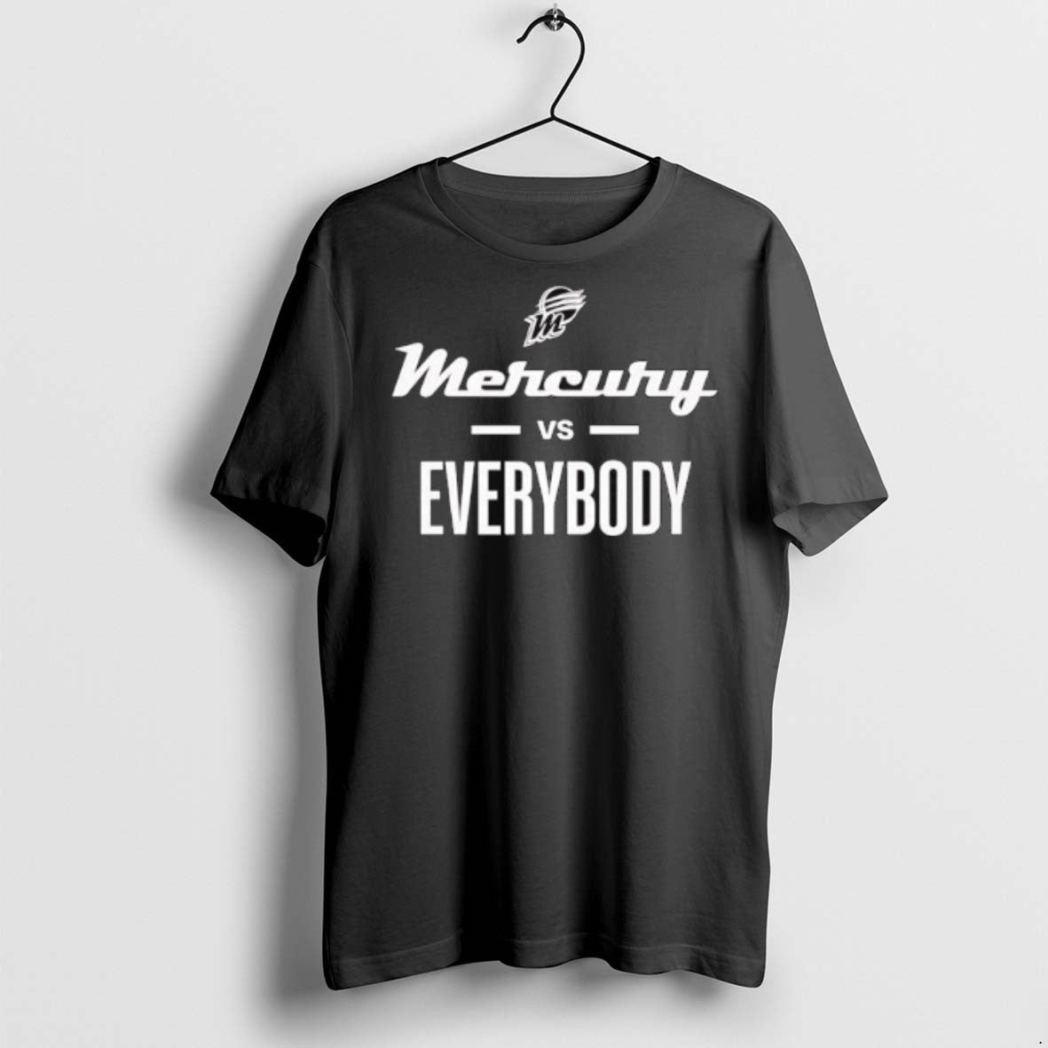 Premium Phoenix Mercury Vs Everybody Wnba Team Logo - Adult & Kids T-Shirts, Sweatshirts & Hoodies apparel design preview 1