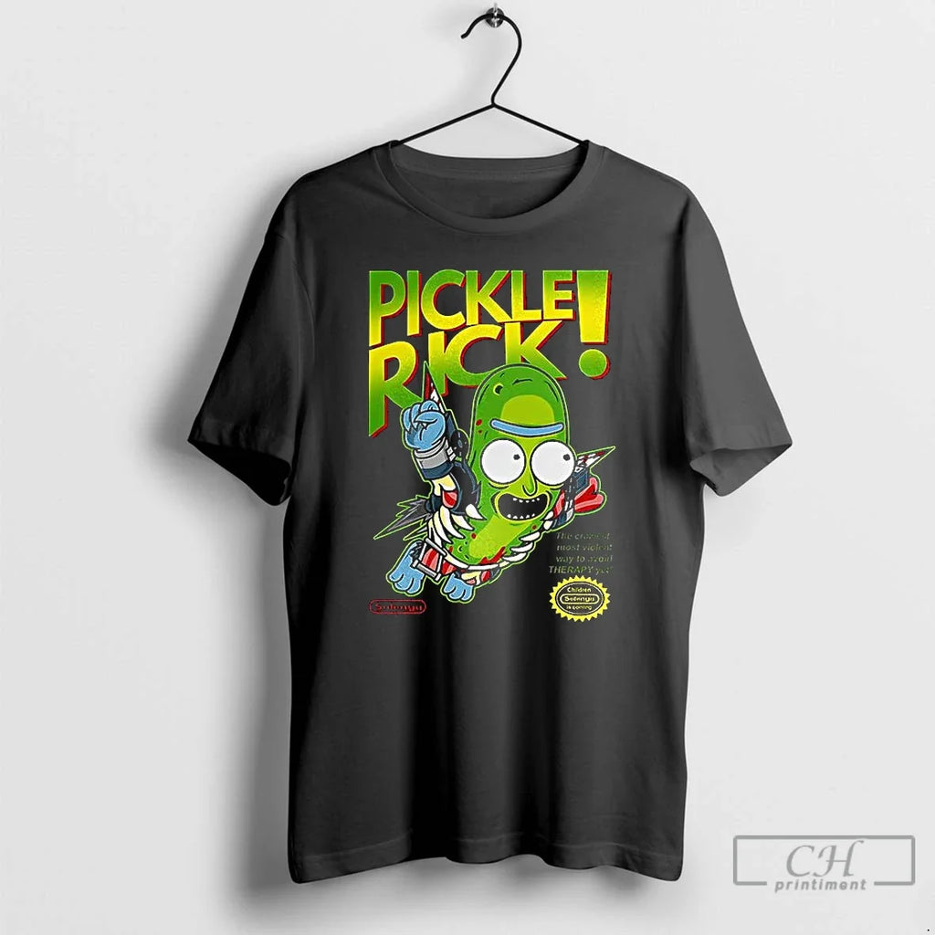 Premium Pickle Rick Morty Super Solenya Bros The - Adult & Kids T-Shirts, Sweatshirts & Hoodies apparel design preview 1