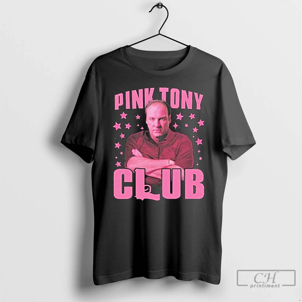 Premium Pink Tony Soprano Club Long Sleve - Adult & Kids T-Shirts, Sweatshirts & Hoodies apparel design preview 1