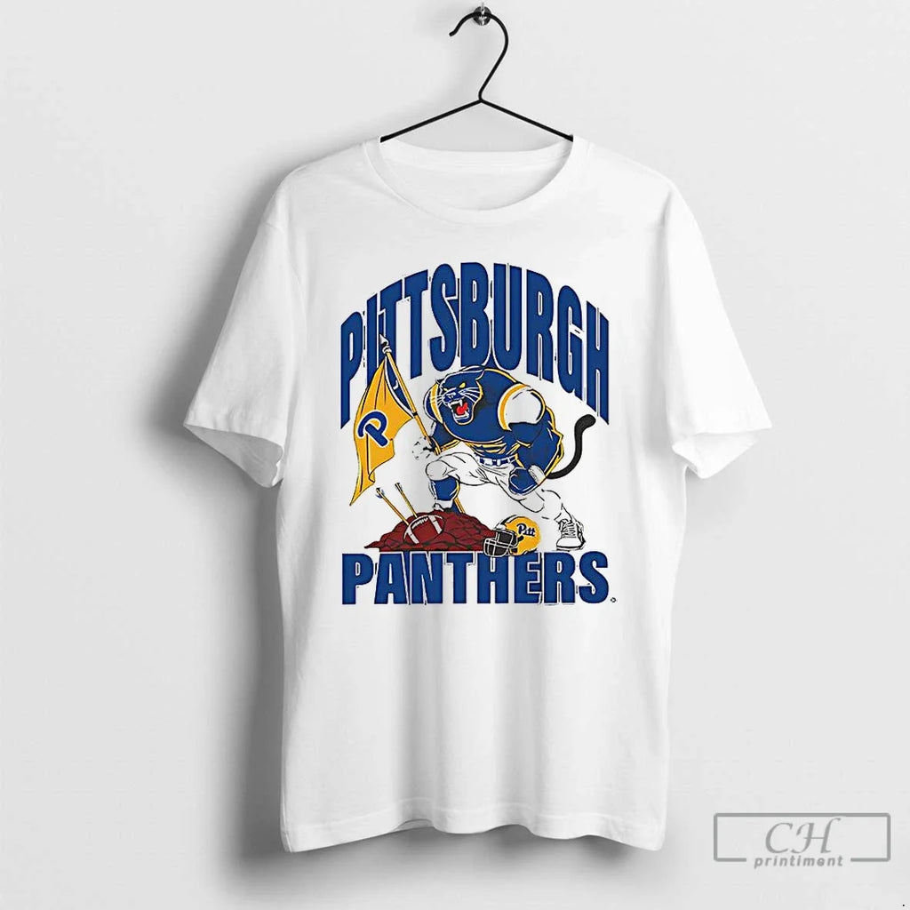 Premium Pittsburgh Panthers Football Youth Plant Flag - Adult & Kids T-Shirts, Sweatshirts & Hoodies apparel design preview 1
