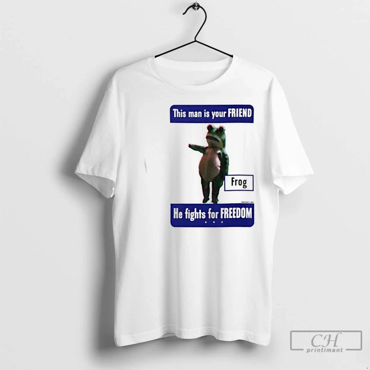 Premium Portland Frog Anti Ice This Man Is Your - Adult & Kids T-Shirts, Sweatshirts & Hoodies apparel design preview 1