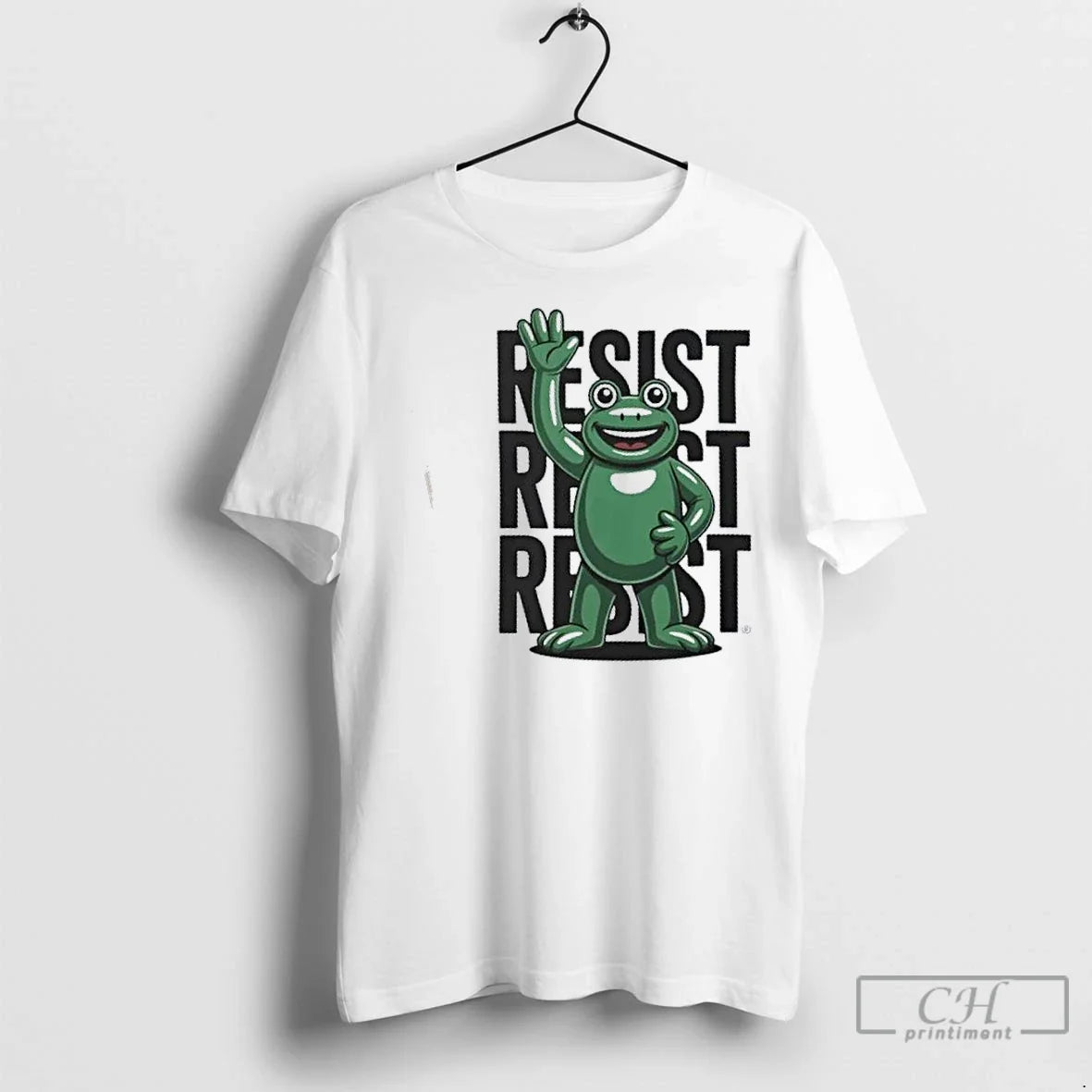 Premium Portland Frog Resist Abolish Ice Activist - Adult & Kids T-Shirts, Sweatshirts & Hoodies apparel design preview 1