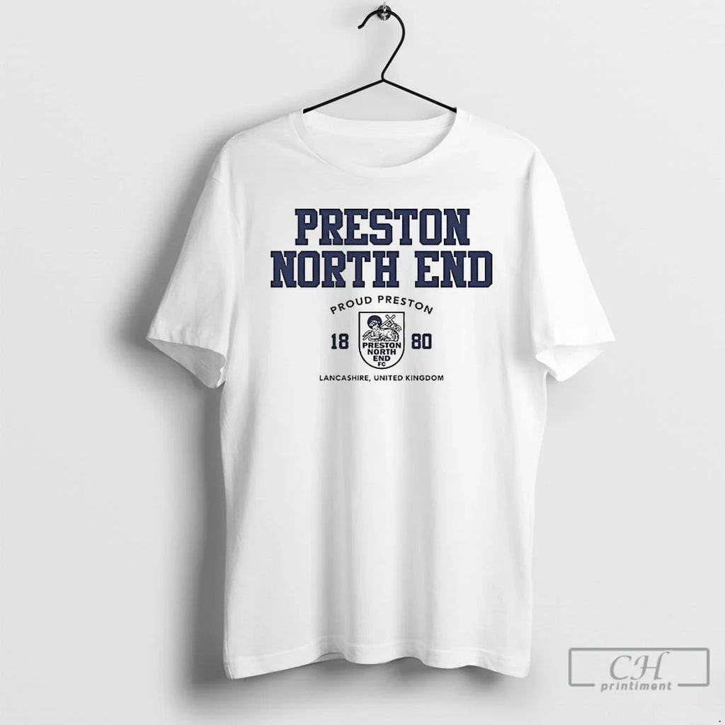 Premium Preston North End Proud 1880 - Adult & Kids T-Shirts, Sweatshirts & Hoodies apparel design preview 1