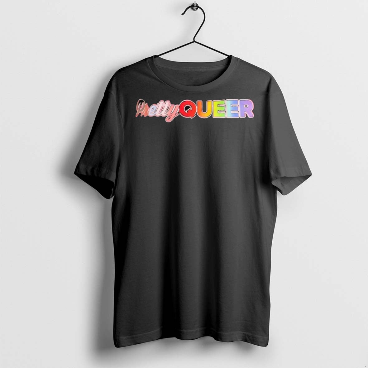 Premium Pretty Queer - Adult & Kids T-Shirts, Sweatshirts & Hoodies apparel design preview 1