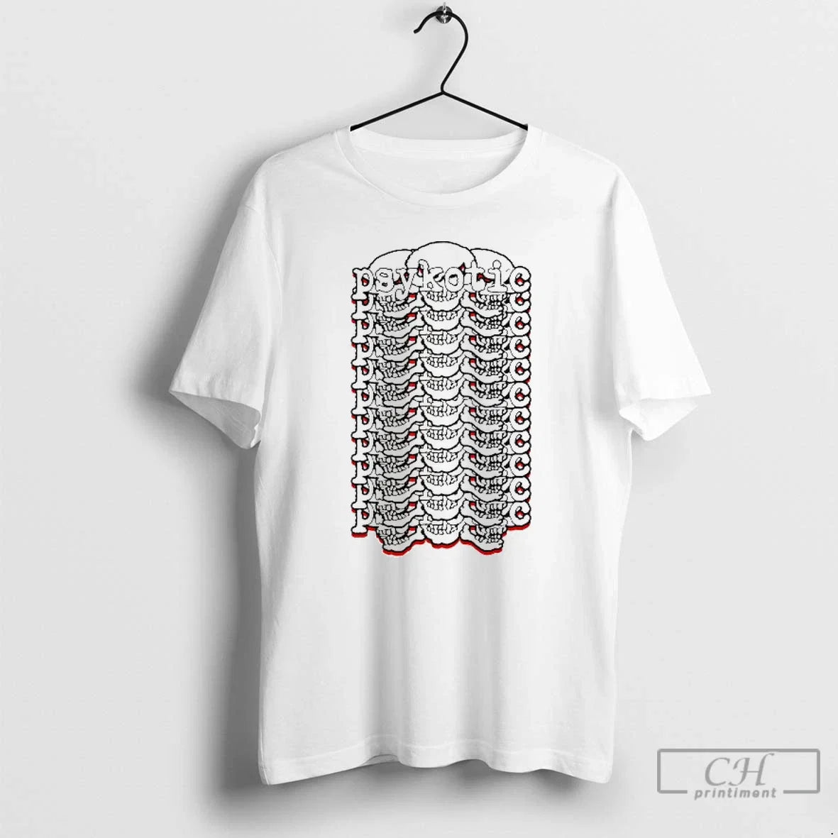 Premium Psykotic Skull Logo - Adult & Kids T-Shirts, Sweatshirts & Hoodies apparel design preview 1