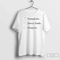 Premium Pumpkins Power Tools Projects - Adult & Kids T-Shirts, Sweatshirts & Hoodies apparel design preview 1