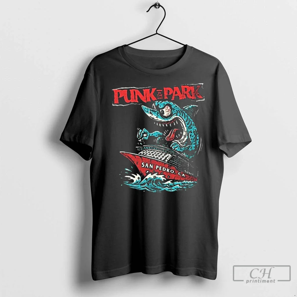 Premium Punk In The Park Festival San Pedro Ca On - Adult & Kids T-Shirts, Sweatshirts & Hoodies apparel design preview 1