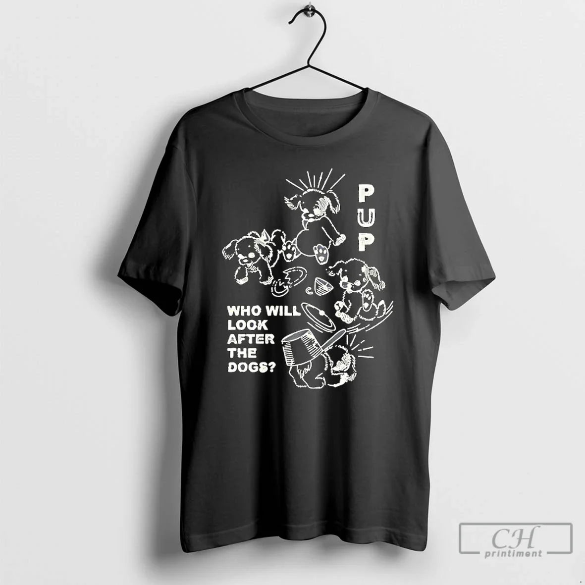 Premium Pup The Band Furbaby Frolic Who Will Look - Adult & Kids T-Shirts, Sweatshirts & Hoodies apparel design preview 1