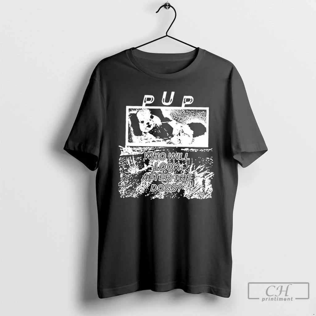 Premium Pup Who Will Look After The Dogs - Adult & Kids T-Shirts, Sweatshirts & Hoodies apparel design preview 1