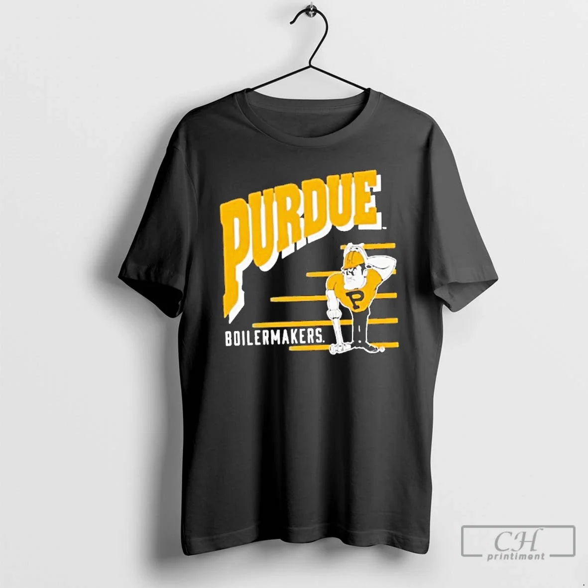 Premium Purdue Boilermakers Pete Vintage 90s - Adult & Kids T-Shirts, Sweatshirts & Hoodies apparel design preview 1
