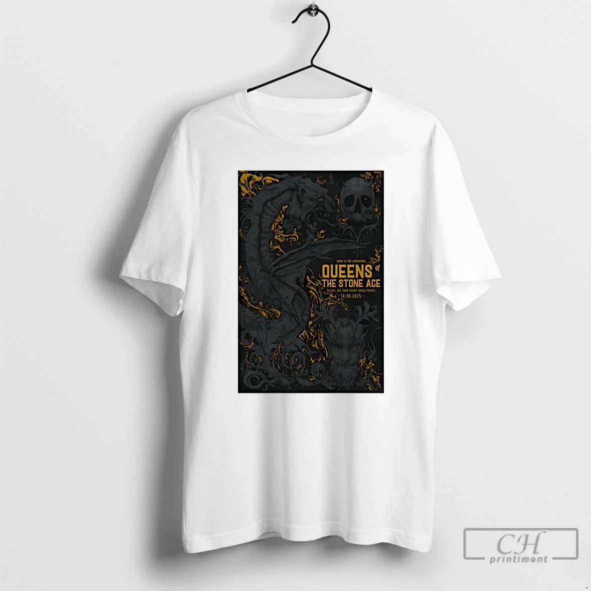Premium Qotsa Boch Center Wang Theatre Concert Oct 08 - Adult & Kids T-Shirts, Sweatshirts & Hoodies apparel design preview 1