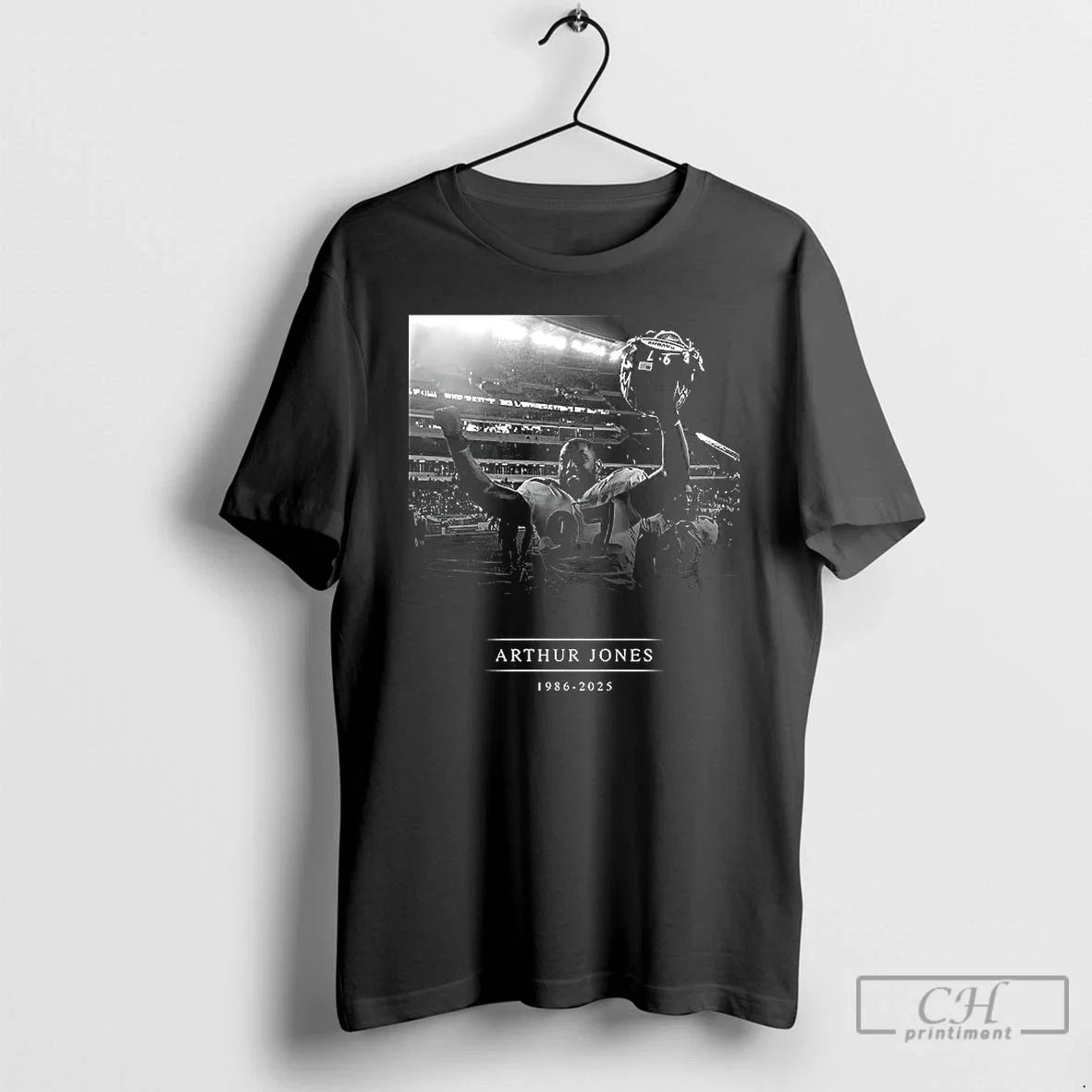 Premium Rip Arthur Jones Baltimore Ravens 1986 2025 - Adult & Kids T-Shirts, Sweatshirts & Hoodies apparel design preview 1