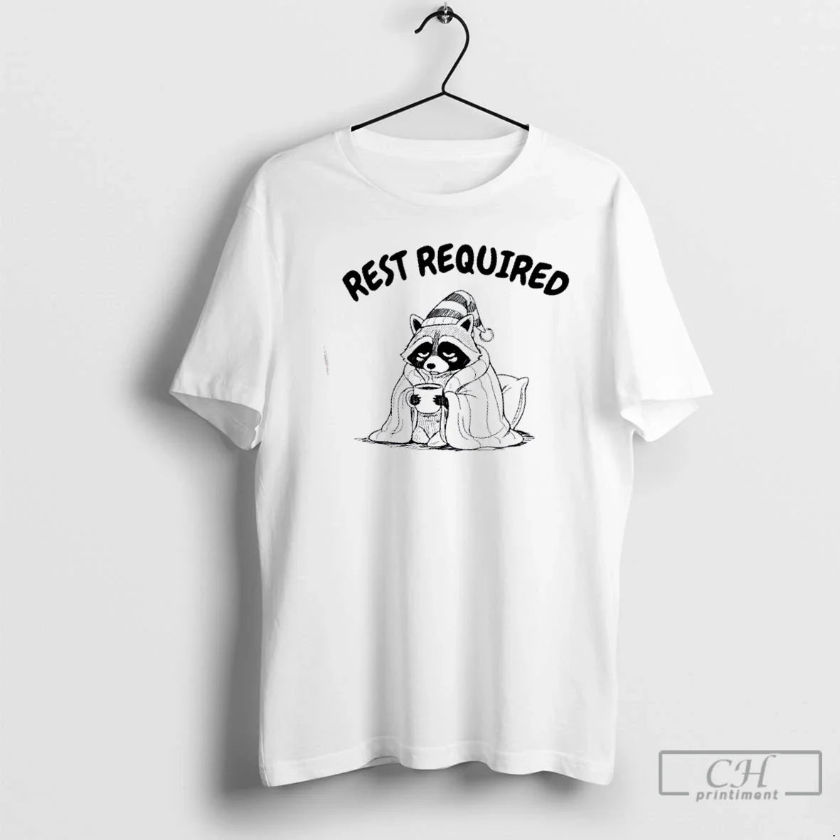 Premium Raccoon Rest Required - Adult & Kids T-Shirts, Sweatshirts & Hoodies apparel design preview 1