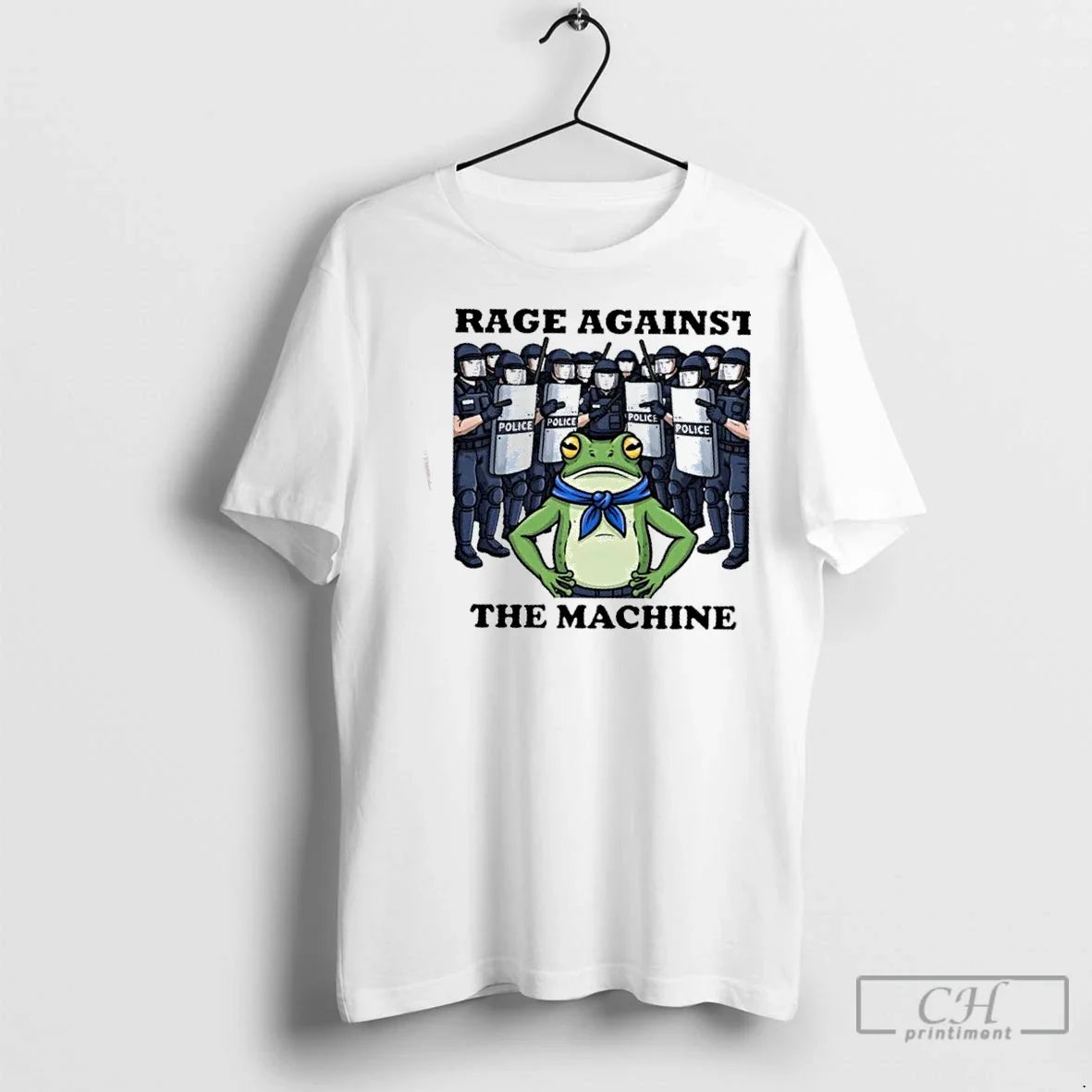 Premium Rage Against The Machine Frog Portland - Adult & Kids T-Shirts, Sweatshirts & Hoodies apparel design preview 1