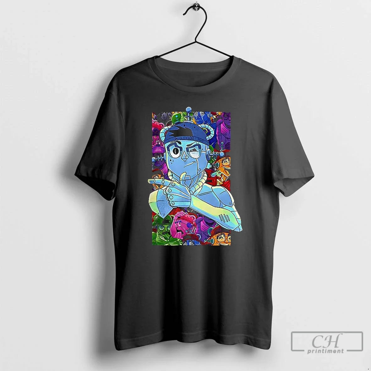 Premium Ray Volpe Volpeverse Robot Graphic - Adult & Kids T-Shirts, Sweatshirts & Hoodies apparel design preview 1