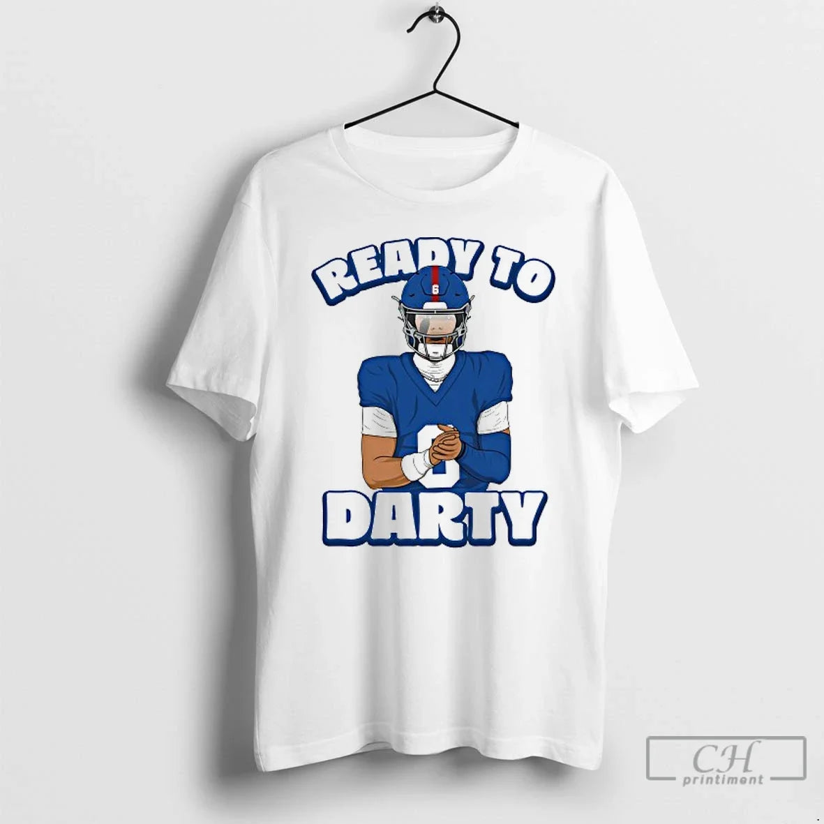 Premium Ready To Darty Jaxson Dart New York Giants - Adult & Kids T-Shirts, Sweatshirts & Hoodies apparel design preview 1
