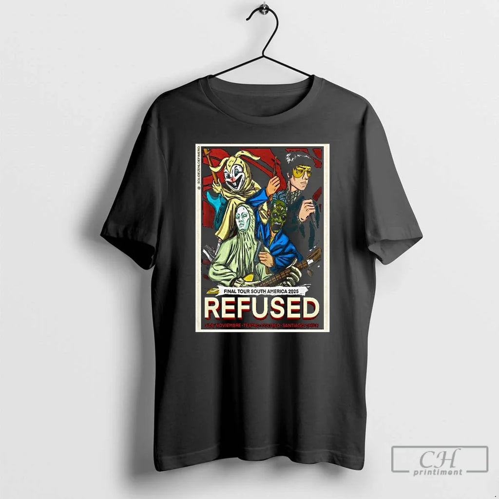 Premium Refused November 3 2025 Teatro Coliseo In - Adult & Kids T-Shirts, Sweatshirts & Hoodies apparel design preview 1