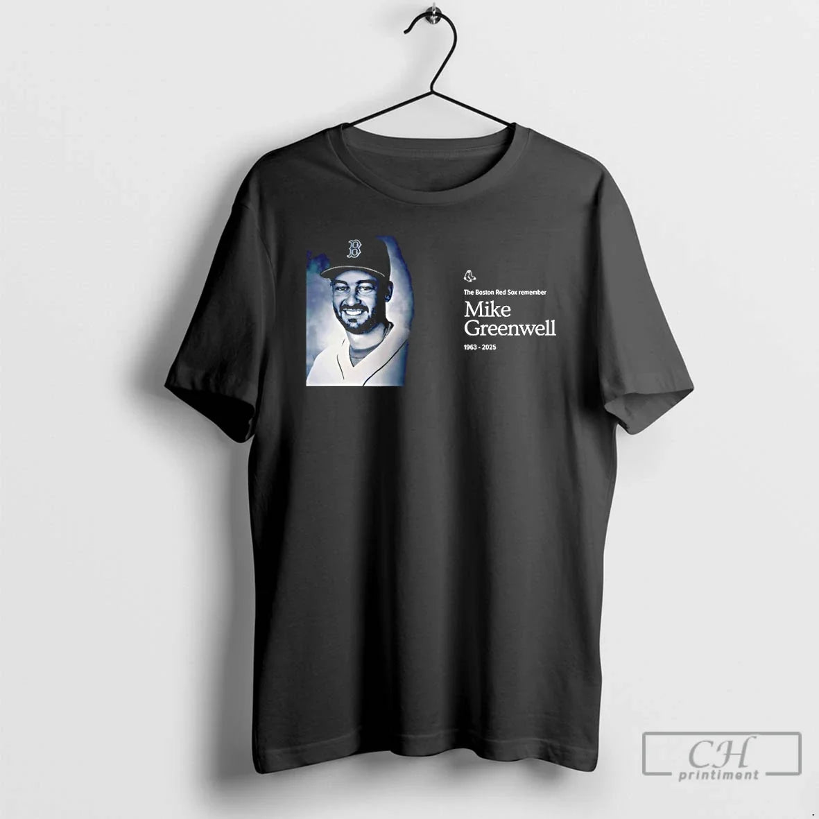 Premium Rest In Peace Boston Red Sox Mike Greenwell - Adult & Kids T-Shirts, Sweatshirts & Hoodies apparel design preview 1