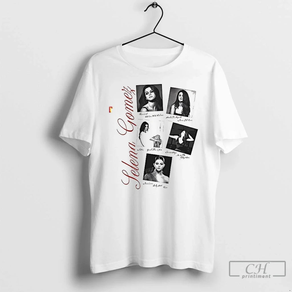 Premium Revival Polaroid Selena Gomez - Adult & Kids T-Shirts, Sweatshirts & Hoodies apparel design preview 1