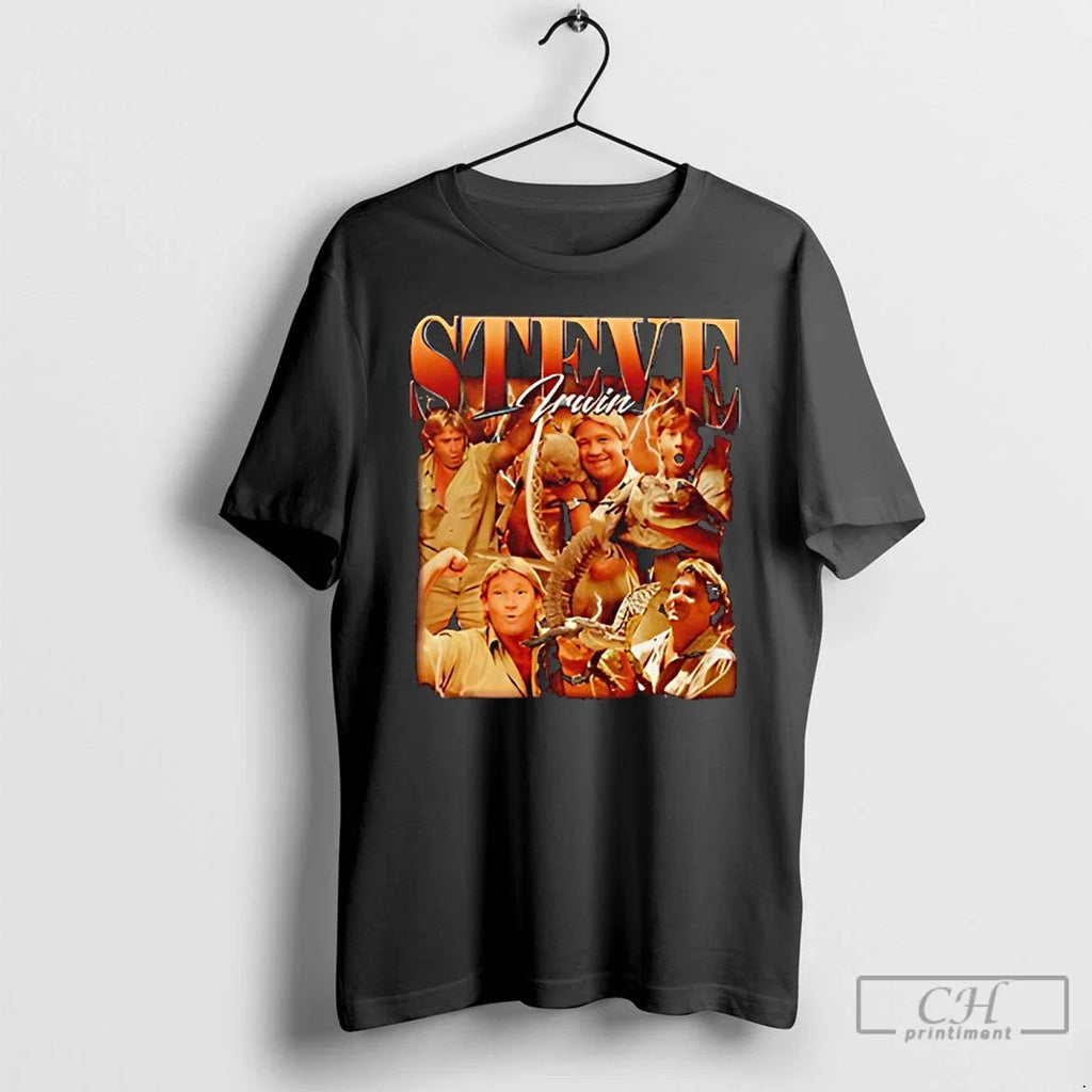 Premium Rhea Ripley Steve Irwin - Adult & Kids T-Shirts, Sweatshirts & Hoodies apparel design preview 1