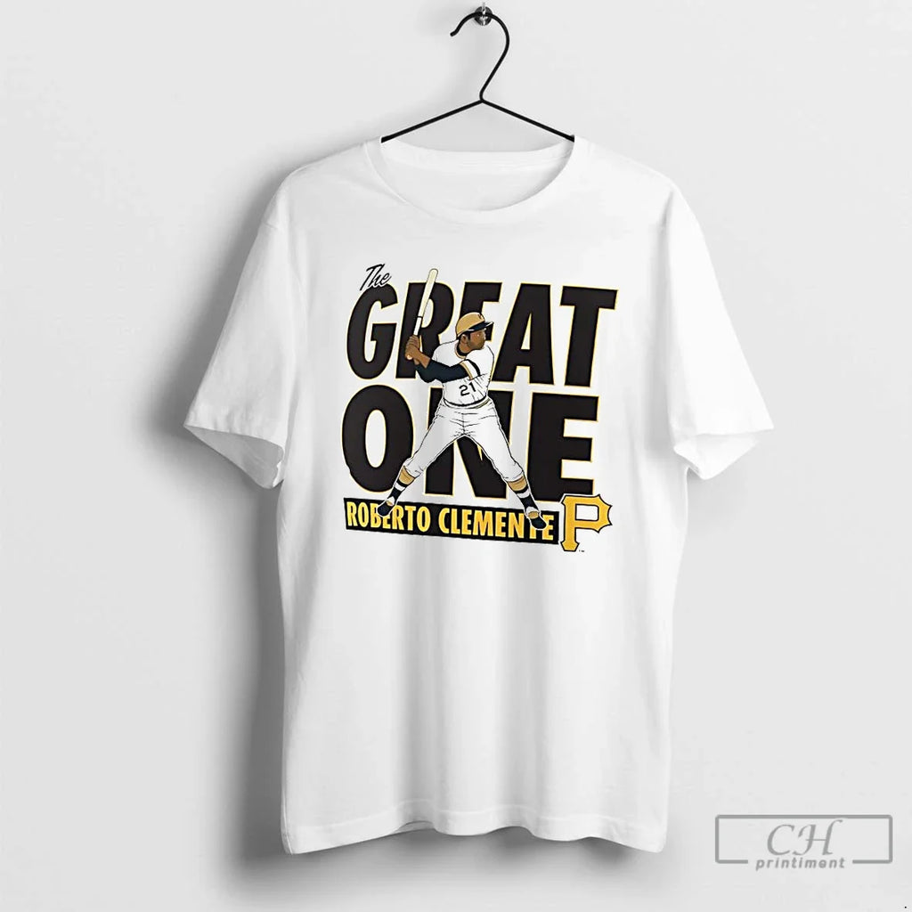 Premium Roberto Clemente Pittsburgh Pirates - Adult & Kids T-Shirts, Sweatshirts & Hoodies apparel design preview 1