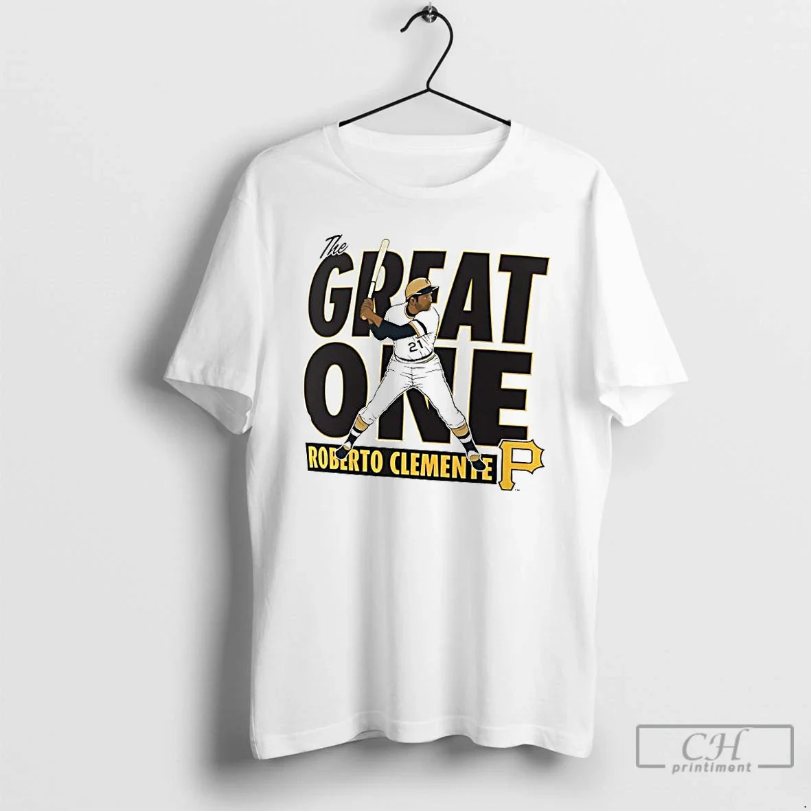 Premium Roberto Clemente Pittsburgh Pirates - Adult & Kids T-Shirts, Sweatshirts & Hoodies apparel design preview 1