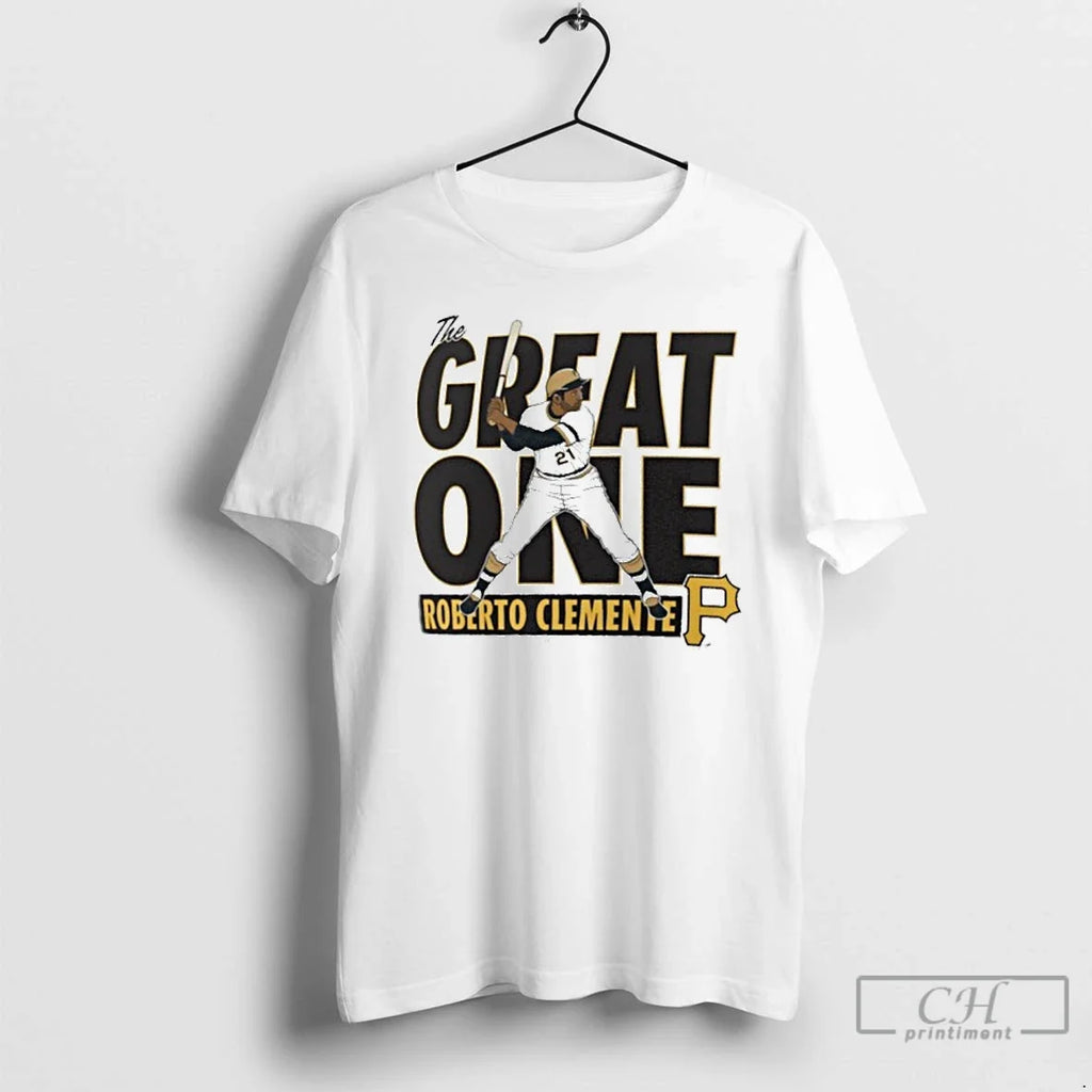 Premium Roberto Clemente Pittsburgh Pirates The Great - Adult & Kids T-Shirts, Sweatshirts & Hoodies apparel design preview 1
