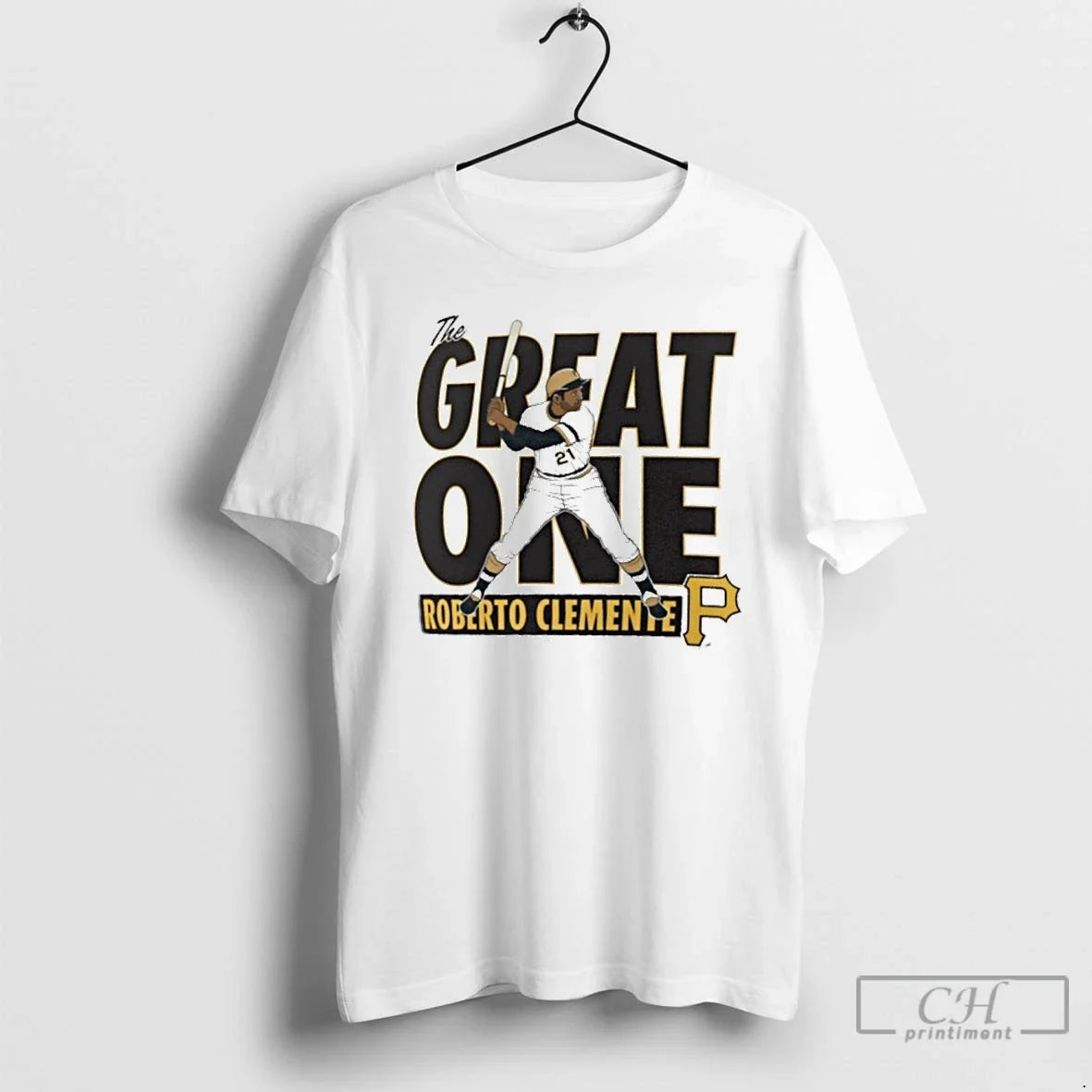 Premium Roberto Clemente Pittsburgh Pirates The Great - Adult & Kids T-Shirts, Sweatshirts & Hoodies apparel design preview 1