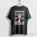 Premium Roy Keane Praising Santa For Delivering Gifts - Adult & Kids T-Shirts, Sweatshirts & Hoodies apparel design preview 1