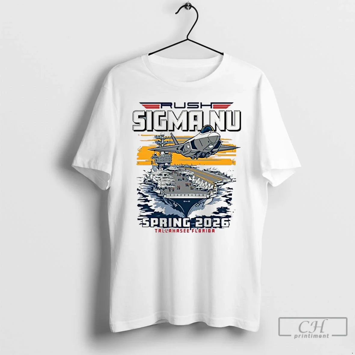 Premium Rush Sigma Nu Spring 2026 Tallahassee Florida - Adult & Kids T-Shirts, Sweatshirts & Hoodies apparel design preview 1