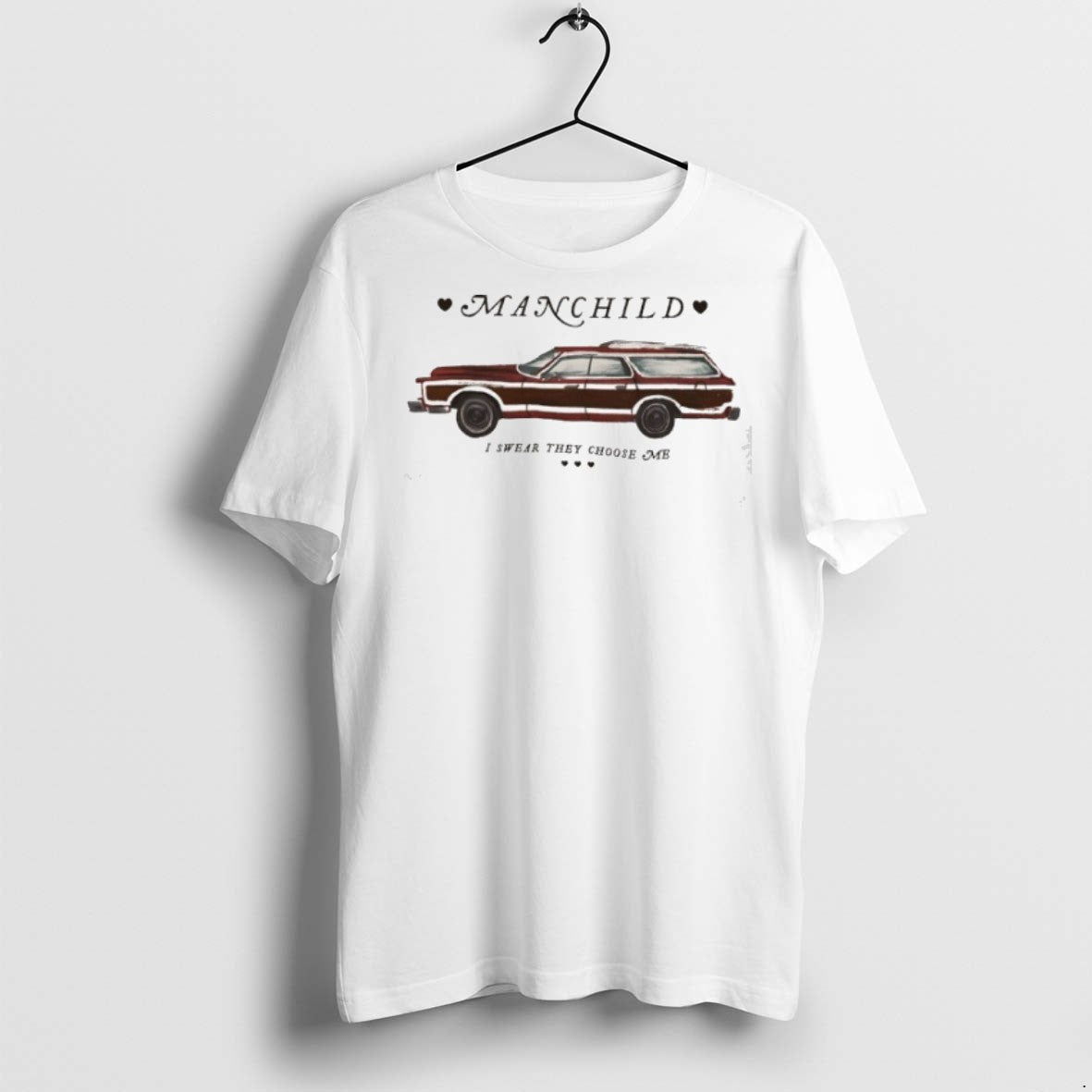 Premium Sabrina Manchild I Swear They Choose Me - Adult & Kids T-Shirts, Sweatshirts & Hoodies apparel design preview 1