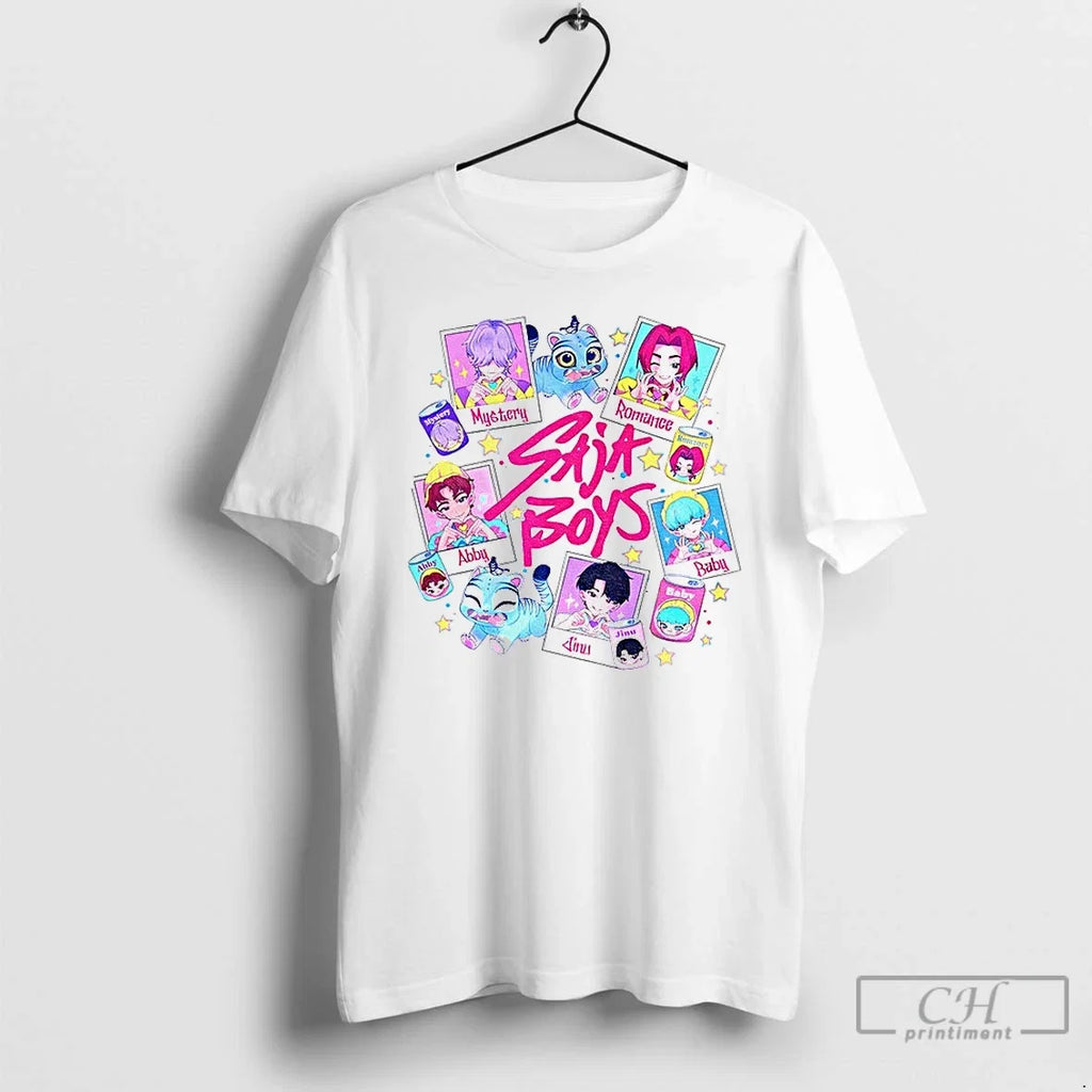 Premium Saja Boys Kpop Soda Pop Jinu Rumi Demon - Adult & Kids T-Shirts, Sweatshirts & Hoodies apparel design preview 1