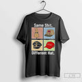 Premium Same Shit Different Hat Dark Humor Statement - Adult & Kids T-Shirts, Sweatshirts & Hoodies apparel design preview 1