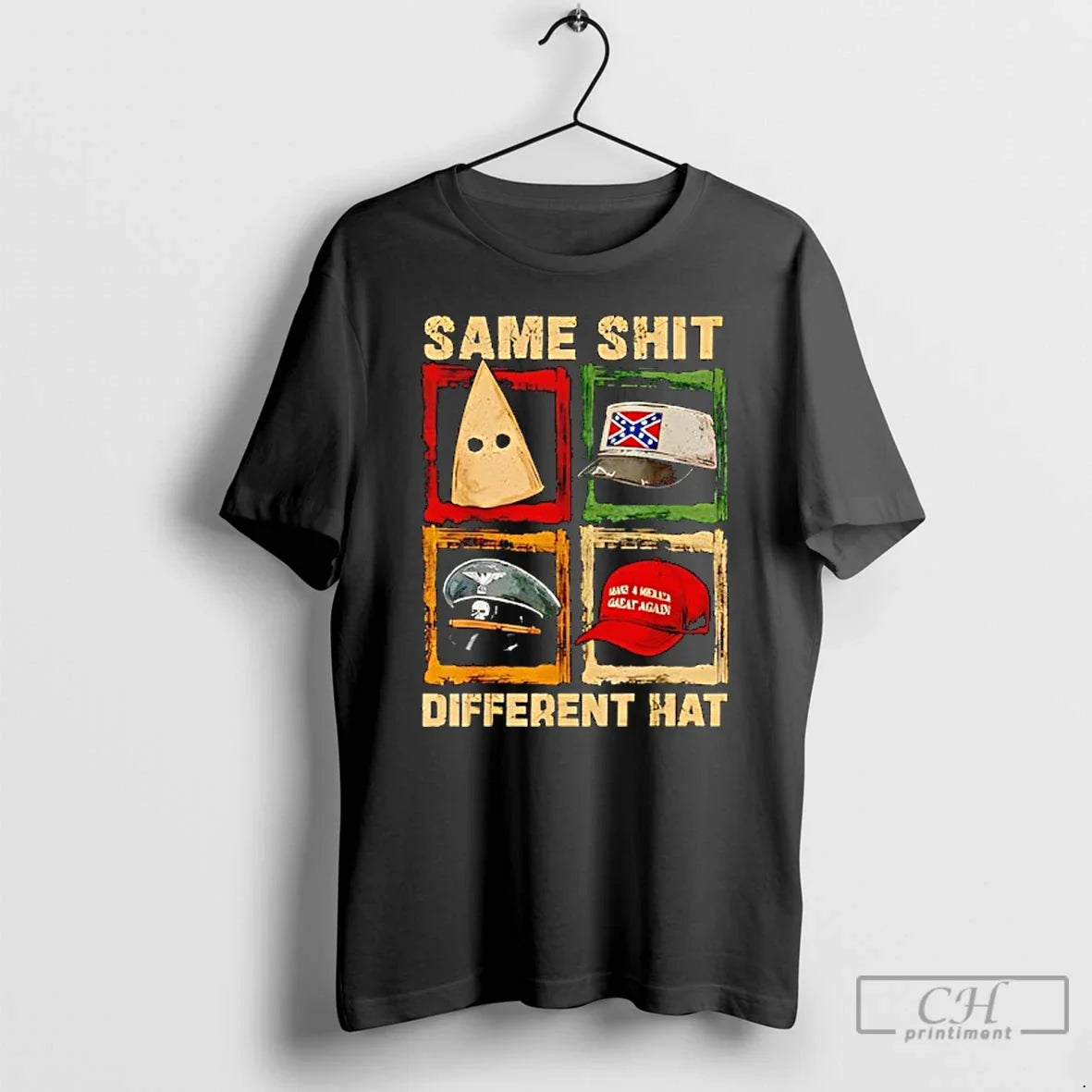 Premium Same Shit Different Hat Funny Jokes - Adult & Kids T-Shirts, Sweatshirts & Hoodies apparel design preview 1
