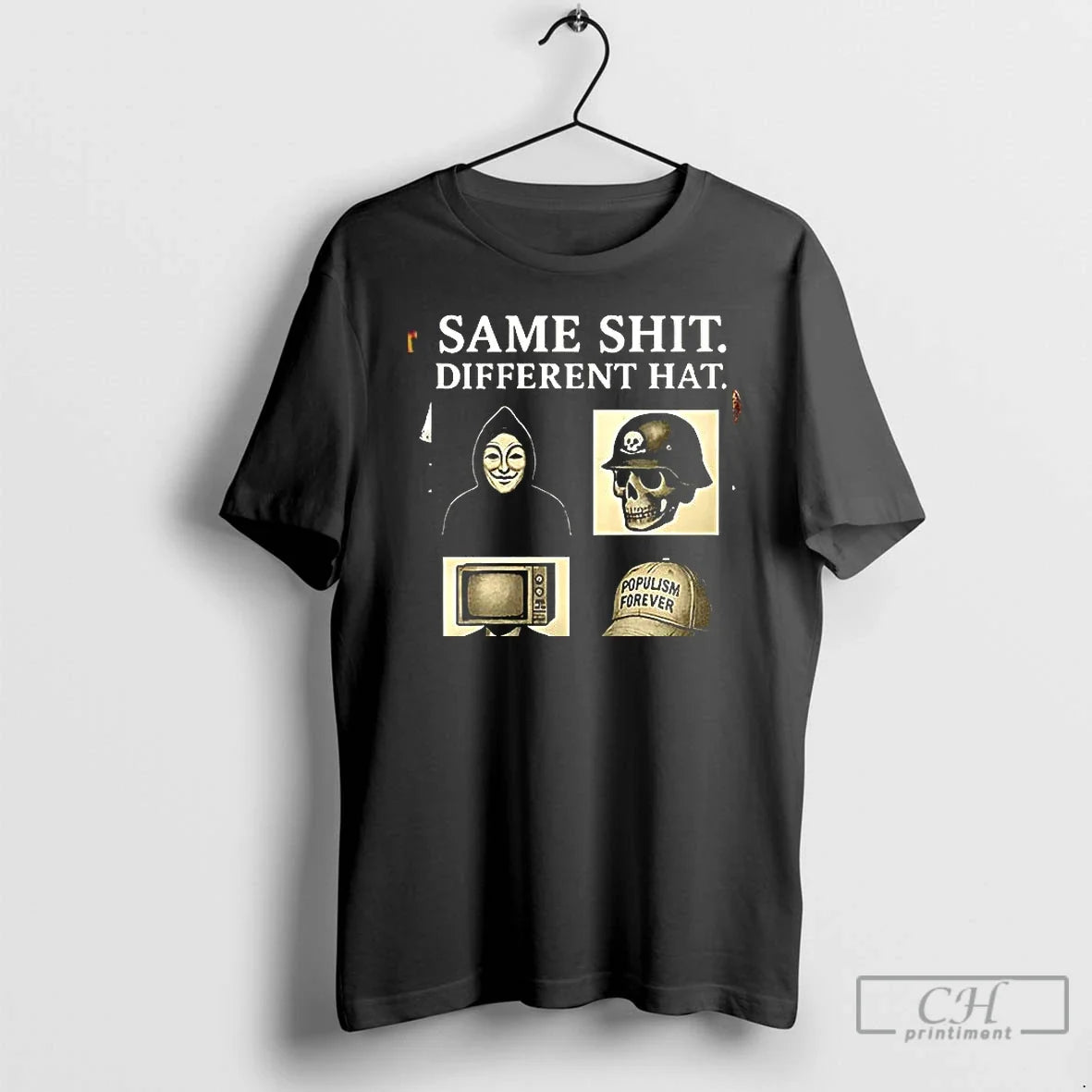 Premium Same Shit Different Hat Vintage - Adult & Kids T-Shirts, Sweatshirts & Hoodies apparel design preview 1