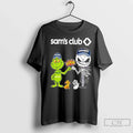 Premium Sams Club X Grinch And Jack Skellington Fist - Adult & Kids T-Shirts, Sweatshirts & Hoodies apparel design preview 1