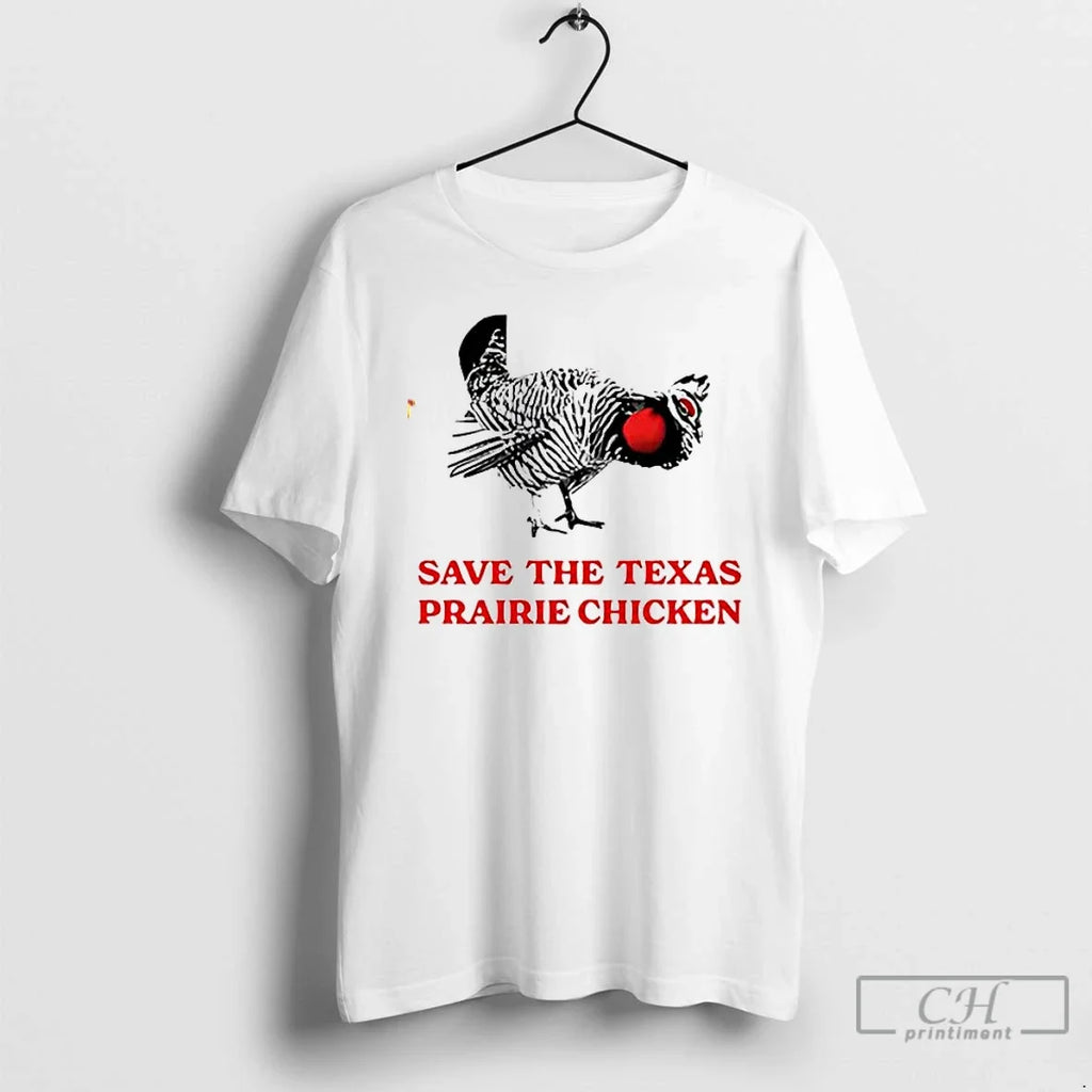 Premium Save The Texas Prairie Chicken - Adult & Kids T-Shirts, Sweatshirts & Hoodies apparel design preview 1