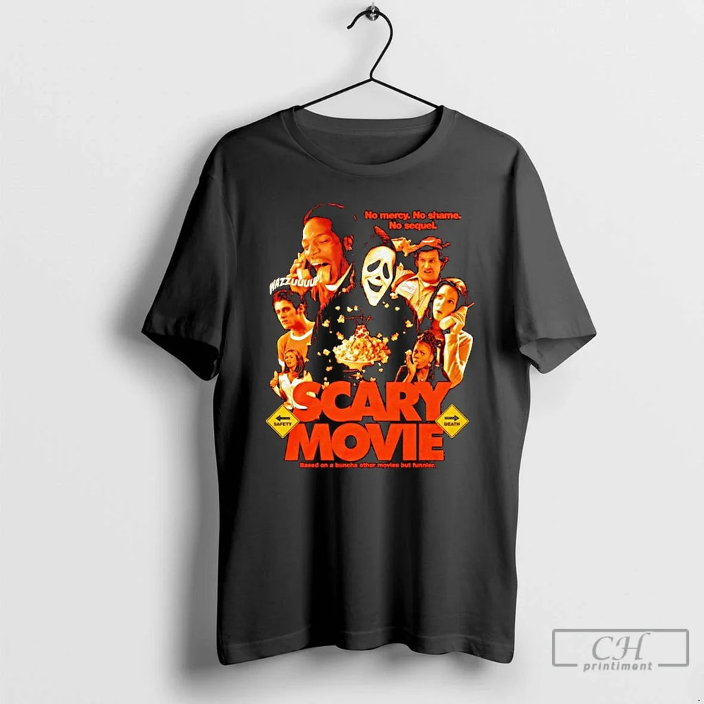 Premium Scary Movie Wazzuuuup No Mercy Shame Sequel - Adult & Kids T-Shirts, Sweatshirts & Hoodies apparel design preview 1