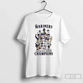 Premium Seattle Mariners 2025 Al West Division - Adult & Kids T-Shirts, Sweatshirts & Hoodies apparel design preview 1