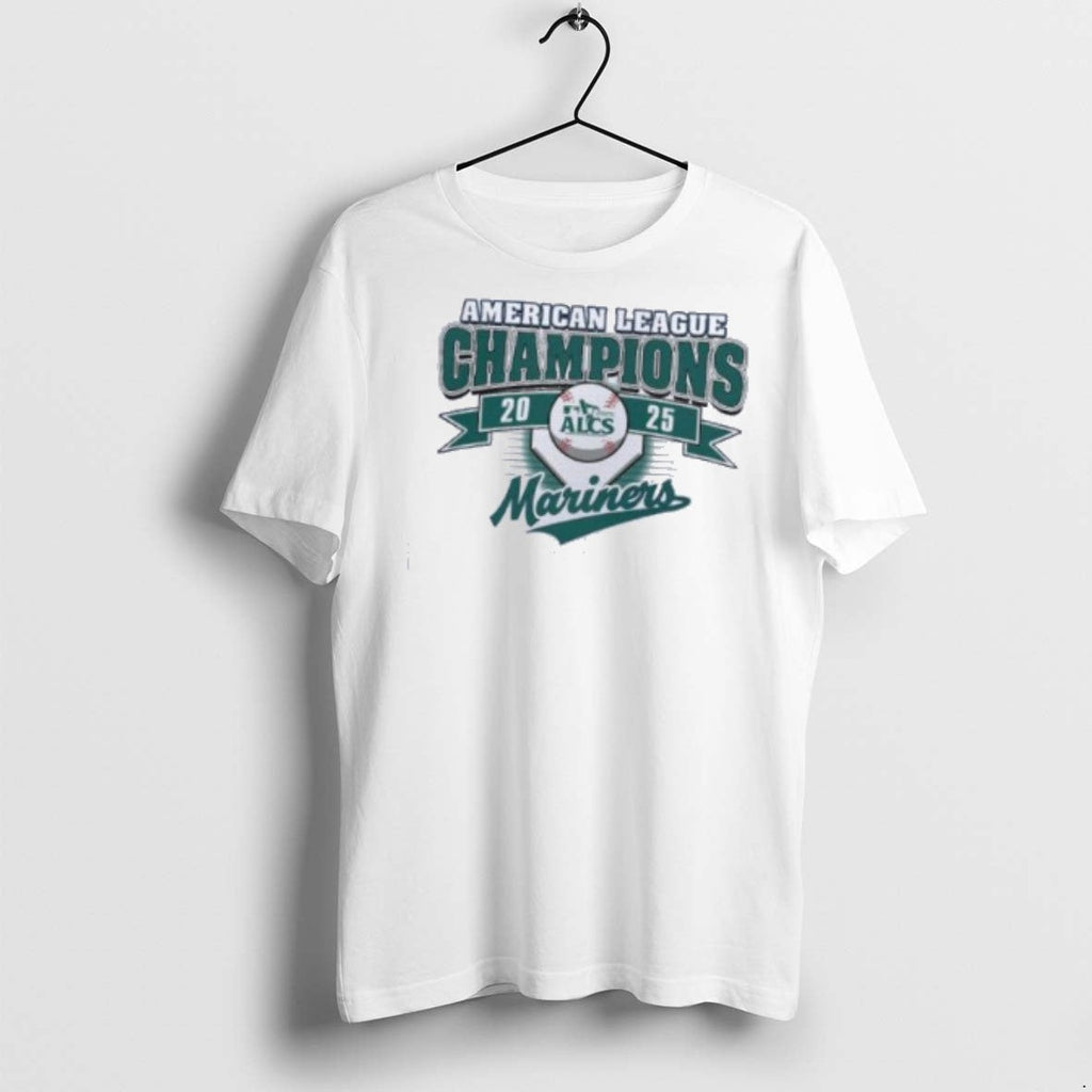 Premium Seattle Mariners 2025 American League - Adult & Kids T-Shirts, Sweatshirts & Hoodies apparel design preview 1