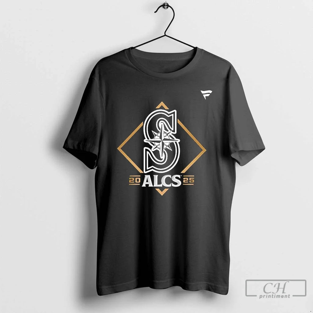 Premium Seattle Mariners Alcs 2025 Mlb Postseason - Adult & Kids T-Shirts, Sweatshirts & Hoodies apparel design preview 1