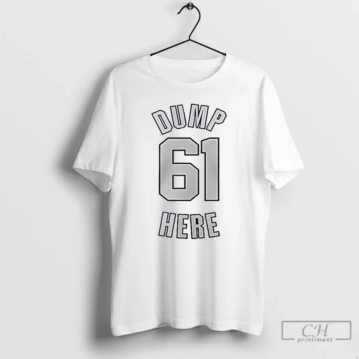 Premium Seattle Mariners Dump 61 Here Ceramic And - Adult & Kids T-Shirts, Sweatshirts & Hoodies apparel design preview 1