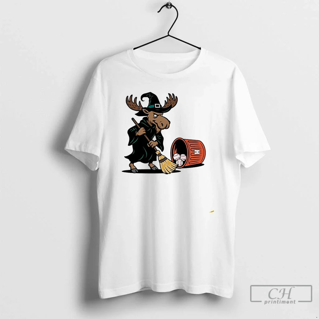 Premium Seattle Mariners Moose How Sweep It Is - Adult & Kids T-Shirts, Sweatshirts & Hoodies apparel design preview 1