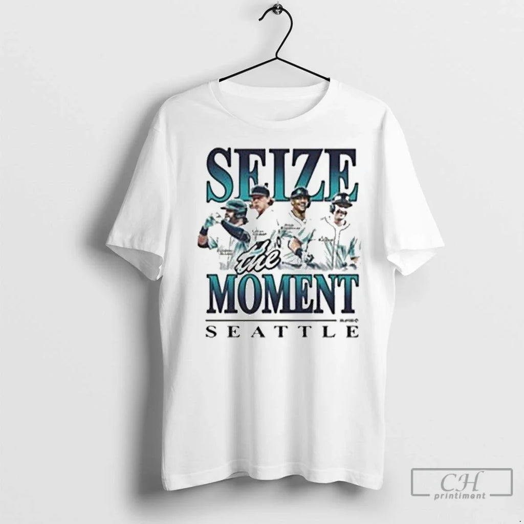 Premium Seattle Mariners The Moment Players - Adult & Kids T-Shirts, Sweatshirts & Hoodies apparel design preview 1
